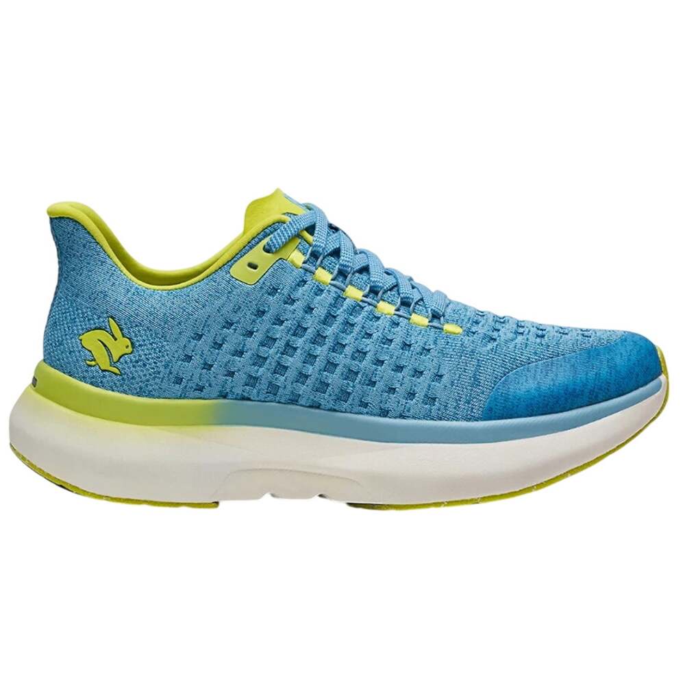 Rabbit Mens Dream Chaser Running Shoes Size 12 Blue Yellow Athletic Sneakers NIB